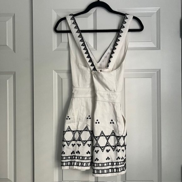 Maje Ika Embroidered Romper - Picture 4 of 8